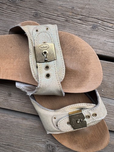 Scholl holz sandalen pescura - holz,