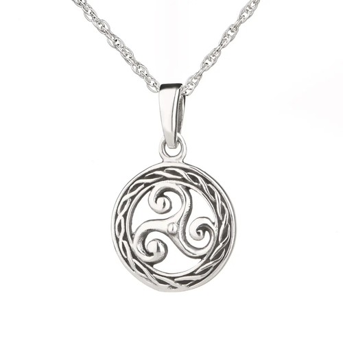 Keltische triskele kette aus - triskele,