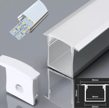 2m LED Schiene Aluminium