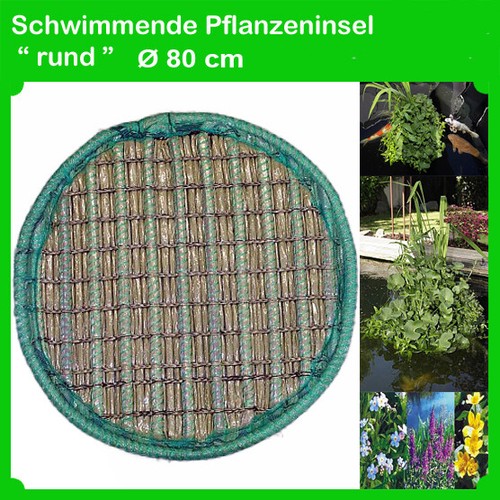 Schwimmende pflanzeninsel - schwimmende,