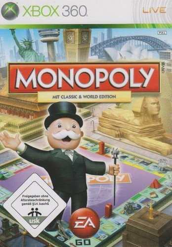 Xbox 360 monopoly classic - xbox,