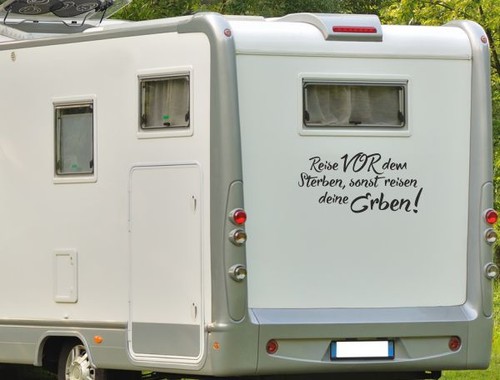 Aufkleber wohnwagen wohnmobil - aufkleber,