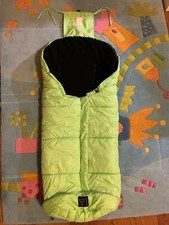 KAISER Fußsack Iglu Lime / Neongrün Thermo Fleece Kinderwagen Fußsack