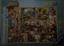 # PUZZLE 1000 RAVENSBURGER GRANDIOSES GARTENREGAL GARTEN  COLIN THOMPSON 2015