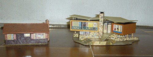 Modellbahnhäuser villa und - h0,