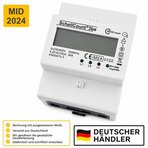 Drehstromzähler mit