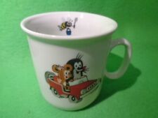 Henkelbecher 9 cm Krtek  Maulwurf  Autofahrer bei einen Ausflug  von Thun