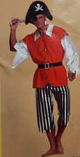 WOW! Herren Kostüm von HILKA Pirat Piratin Piratenkostüm Freibeuter Gr. 48/50@@@