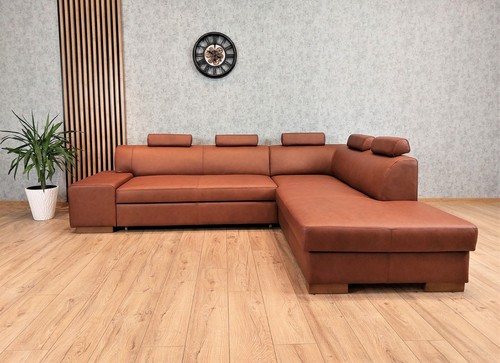 Echtleder ecksofa leder sofa - leder,