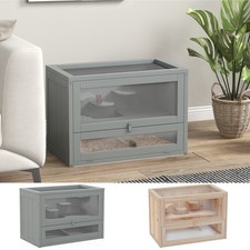 PawHut 2 Ebenen Holz