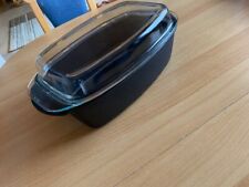 Silit Bräter ca. 32 x 21 x 15 cm schwarz mit Glasdeckel