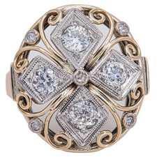Jugendstil altschliff - 56,