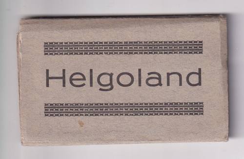 Helgoland andenken fotomappe - helgoland,