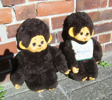 2 GROSSE original alte Monchhichi Schlafaugen Toho? Sekiguchi? monchichi