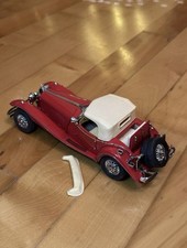 Original 1935 Franklin Mint - Mercedes Benz 500K Special Roadster - rot