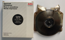 1x AEG OLYMPIA 1N002033 Typenrad PRESTIGE ELITE 12 GERMAN   Carrera S Carrera MD