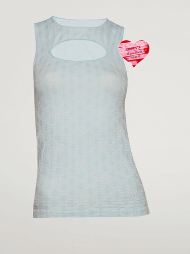 Wolford logo chain top - logo,