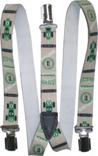 Hosenträger Kinder unisex Rennwagen Speed Racing Y-Form 3Clipse  3 Farben