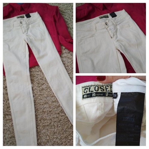 Women closet jeans white - women,