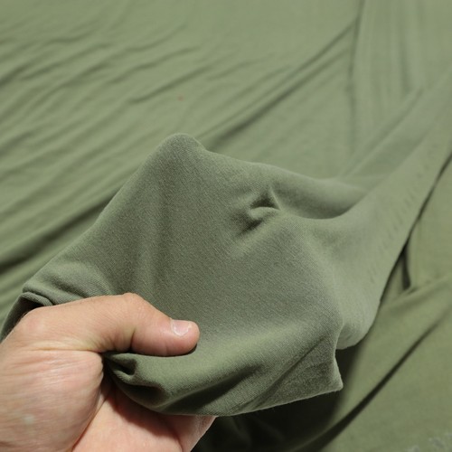 Oliv baumwoll jersey - 1,8m,