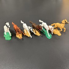 Timpo Toys 6 Pferde m. Zügeln