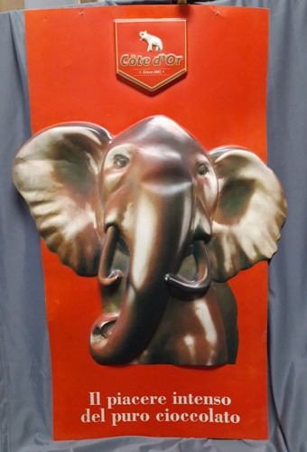 Werbeschild kunststoff cote - werbeschild,