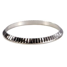 Lünette, Edelstahl, poliert