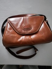 Echte Leder  Vintage Handtasche Damen,Farbe:Braun,gebrauchter Zustand