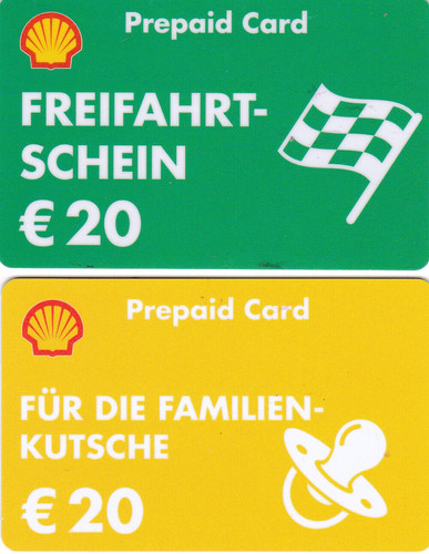 Geschenkkarten shell prepaid - shell,