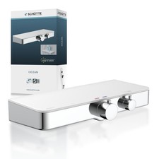 Duscharmatur | Chrom Weiß •