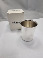 Wilkens Becher Sterling Silber 925 punziert h: 7,5 cm Ungenutzt Facette OVP