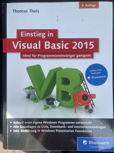 Einstieg visual basic 2015 - einstieg,