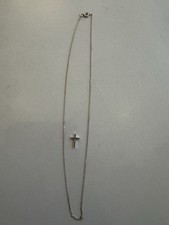 Damen Goldkreuz Anhänger 585