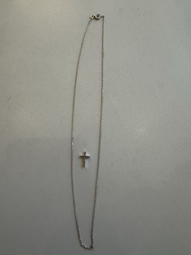 Damen goldkreuz anhänger 585 - goldkreuz,