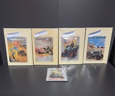 Blechkarte Geschenkkarte Schlüter Horex Hanomag Deutz Lanz Traktoren Motorrad