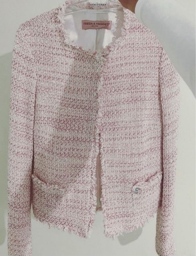 Rosa tweed blazer chsnel - blazer, im