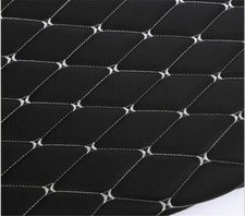 Dick Kunstleder Stoff Bestickt