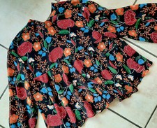 ZARA * Hippie * Bluse * Hängerbluse * Chiffon * Gr. S