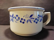 Antiker DDR Keramik Nachttopf  VEB Steingut Torgau(früherVilleroy&Boch) um 1955