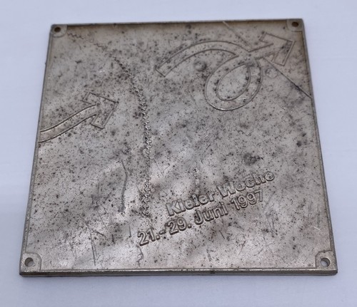 Plakette kieler woche 1997 - plakette,