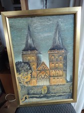 Original Gemäde Neogotische