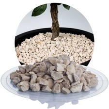 Kalk Ziersplitt 25 kg beige