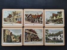 **Neu**  Pimpernel 6 Stück englische Tischuntersetzer Tisch-Set Stadtmotive