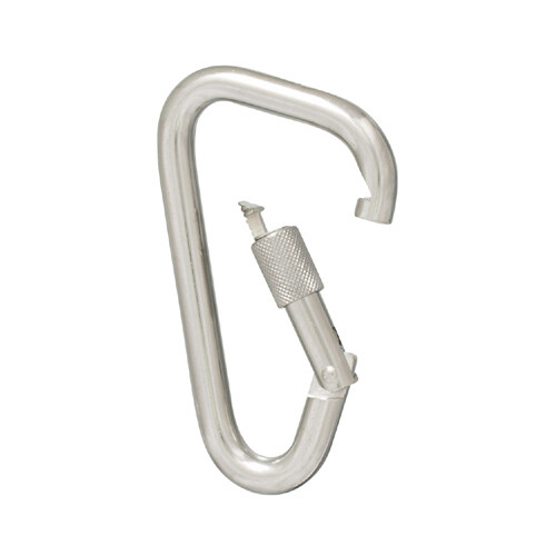 Karabinerhaken delta form - delta-form, mit