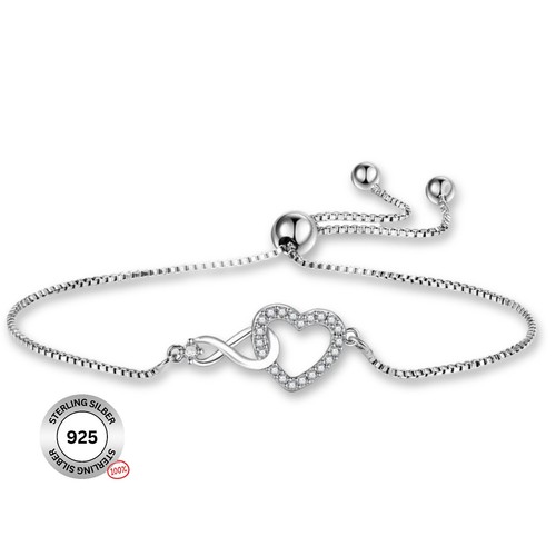 Silberarmband infinity - silberarmband,
