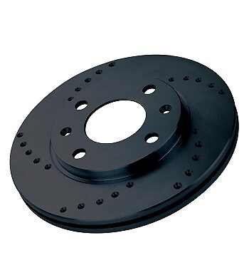 Black diamond cross gebohrte - diamond,