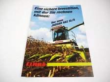Original Prospekt Claas Jaguar