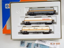 Roco H0 44073 Druckgaskesselwagen-Set 3tlg. der DB in OVP JL3580