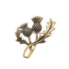 Schottische Distel Brosche