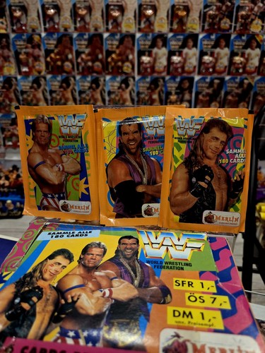 Merlin wwf wwe sealed - wwe,